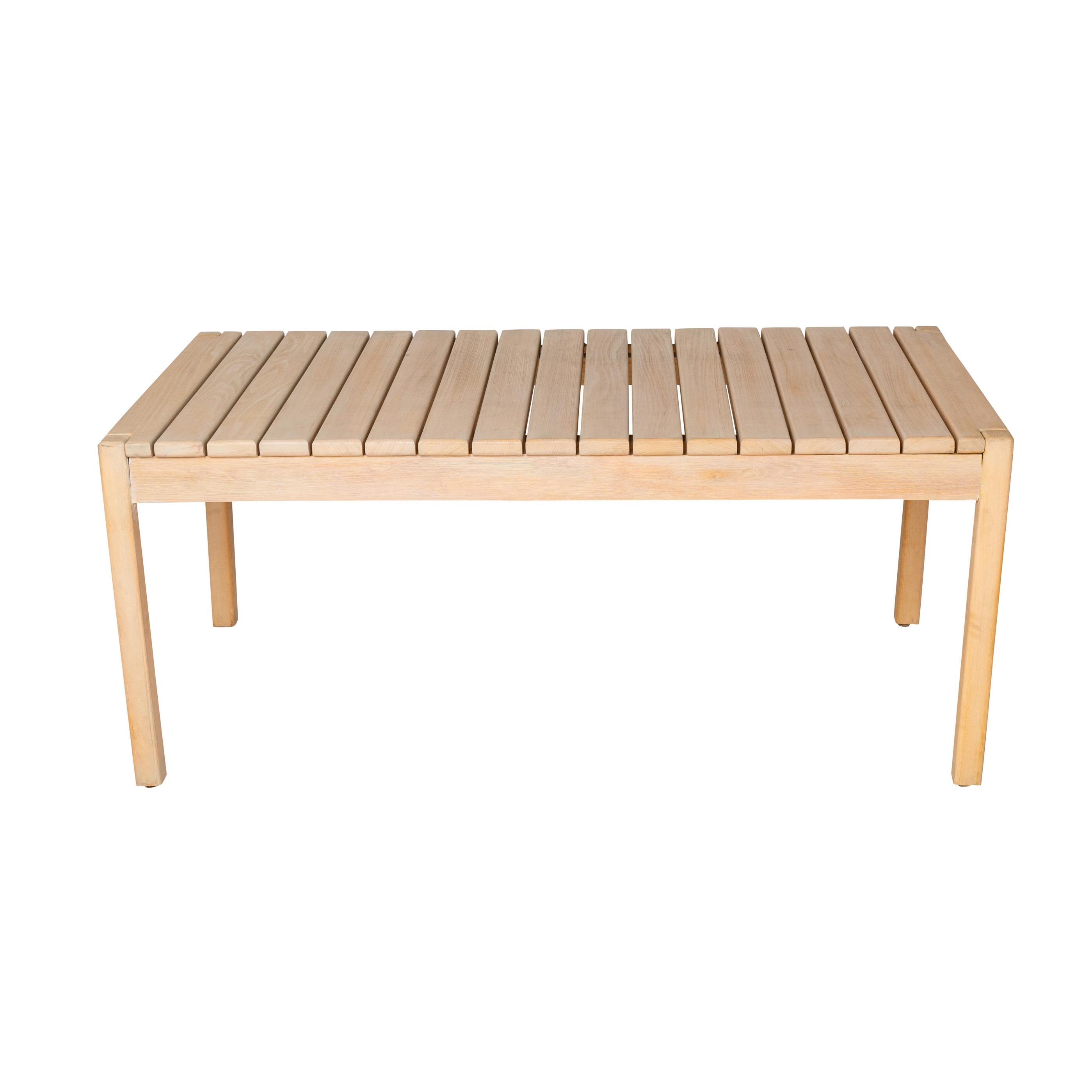 Fernando Outdoor Wooden Slatted Dining Table 2