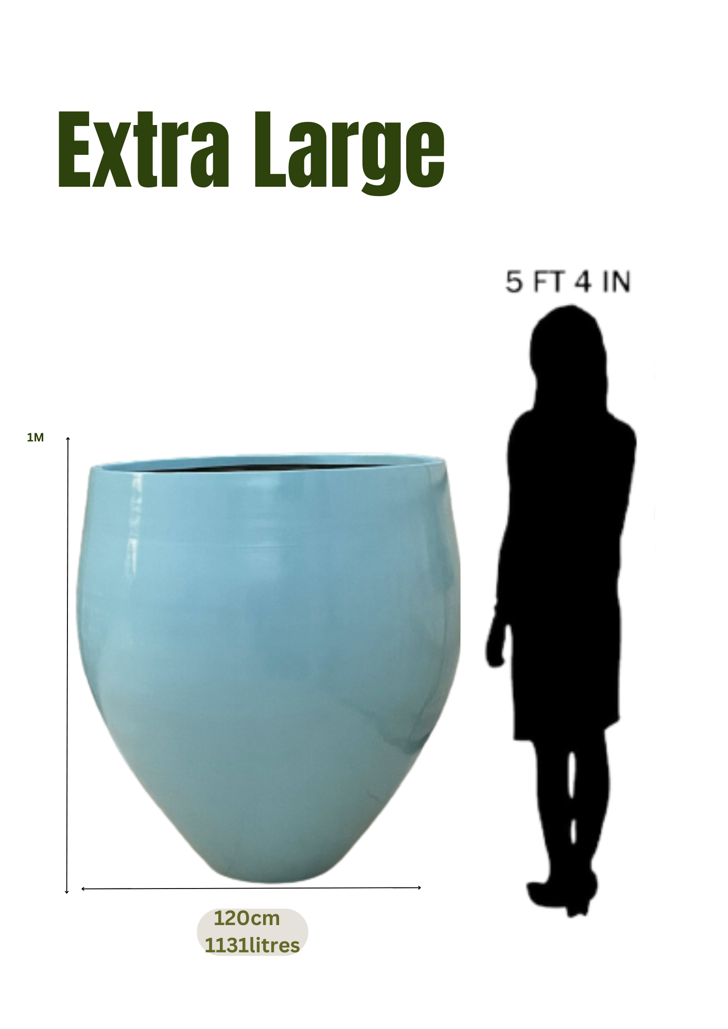 Large Fila Fiberglass Planters 3