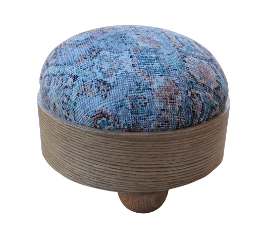 Bonbona Pouffe with Vintage pattern 0
