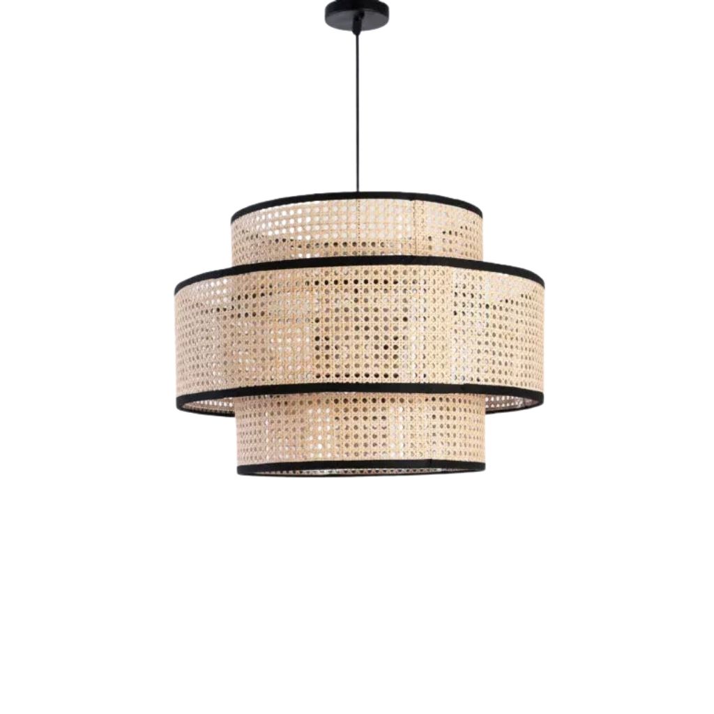 boho rattan pendant lamp BL13 0