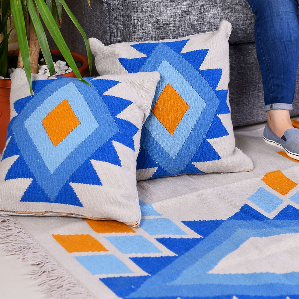 Summer Vibes Kilim Cushion 1