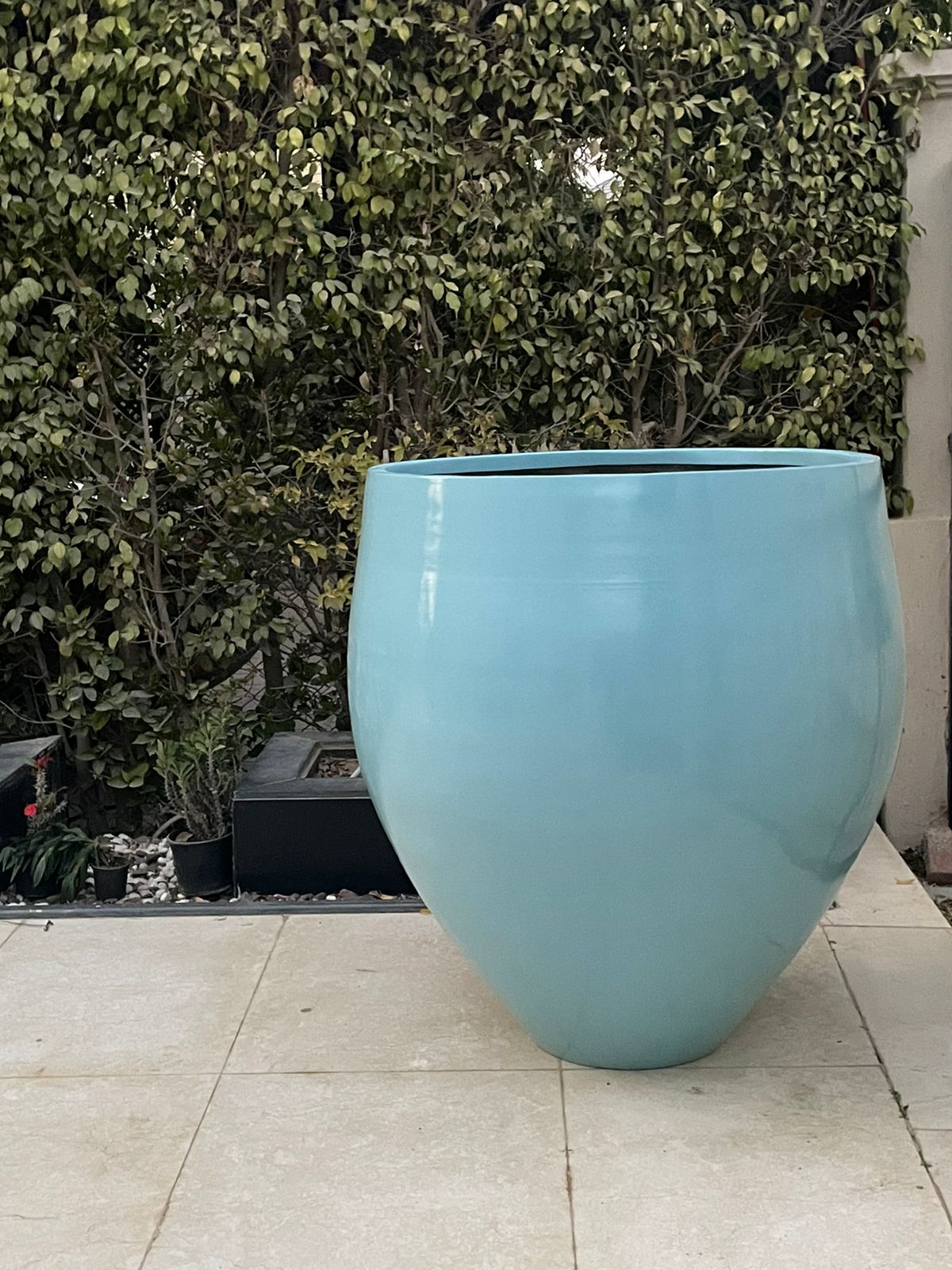 Large Fila Fiberglass Planters 2