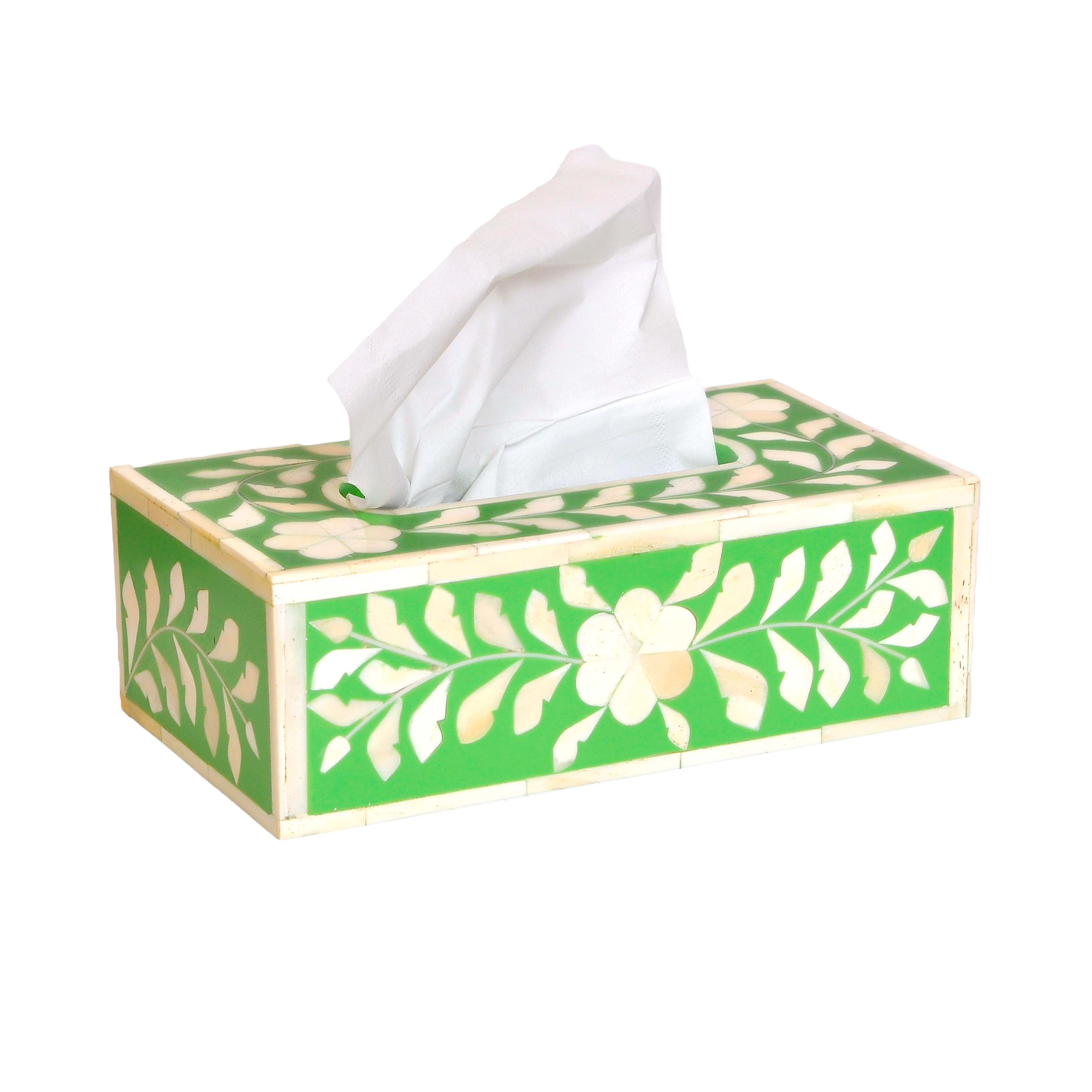 Green Moroccan Tissue Box 0