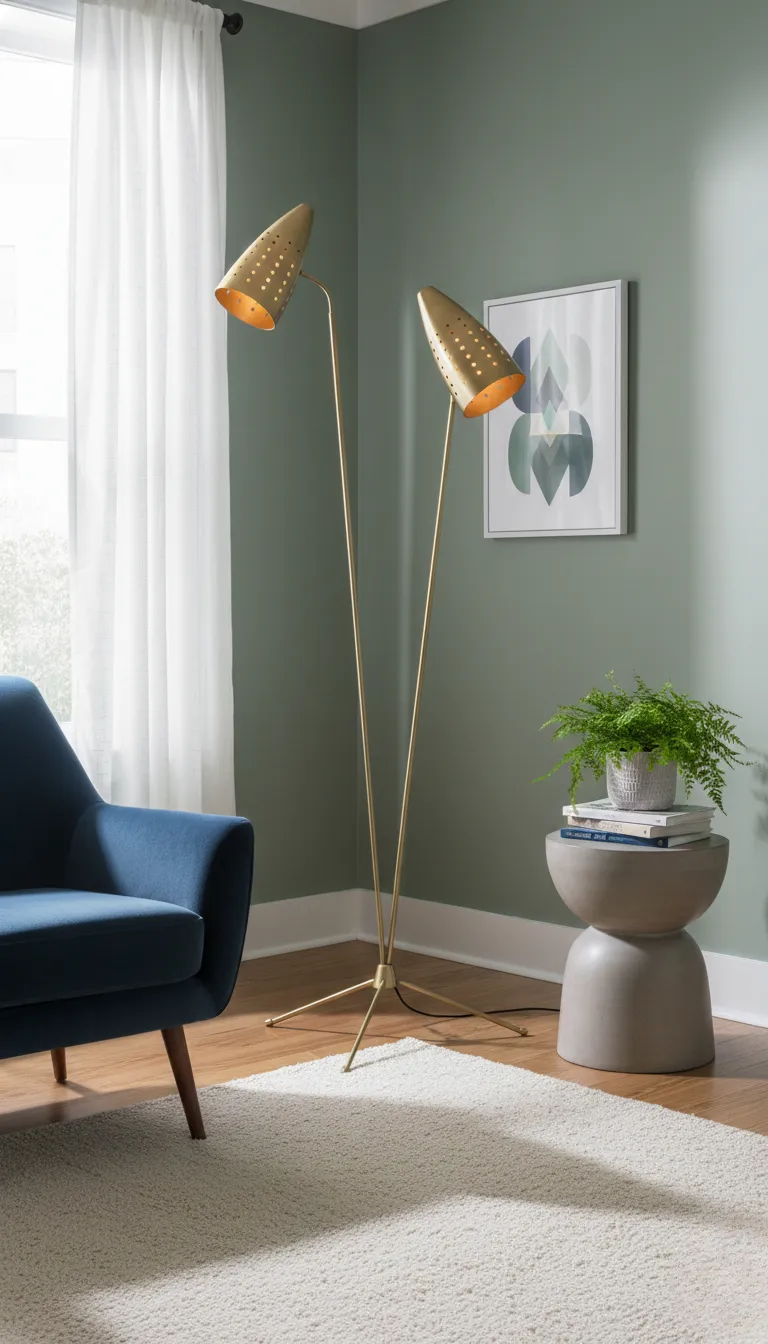 Two-Legged Floor Lamp 1
