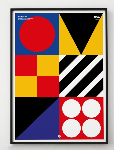 Bauhaus Geometric Minimalist 0