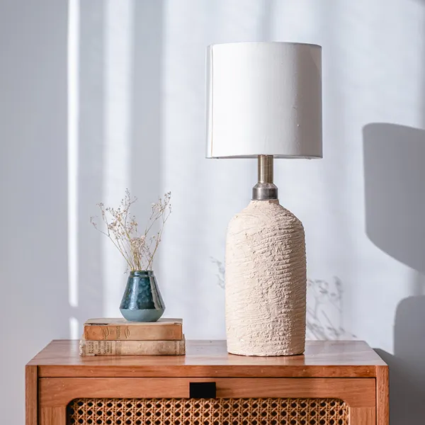 CONCRETE BEIGE LAMP 4