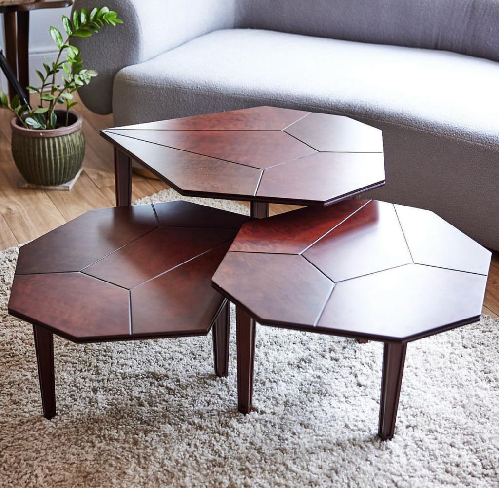 Angular Coffee Table Set 0