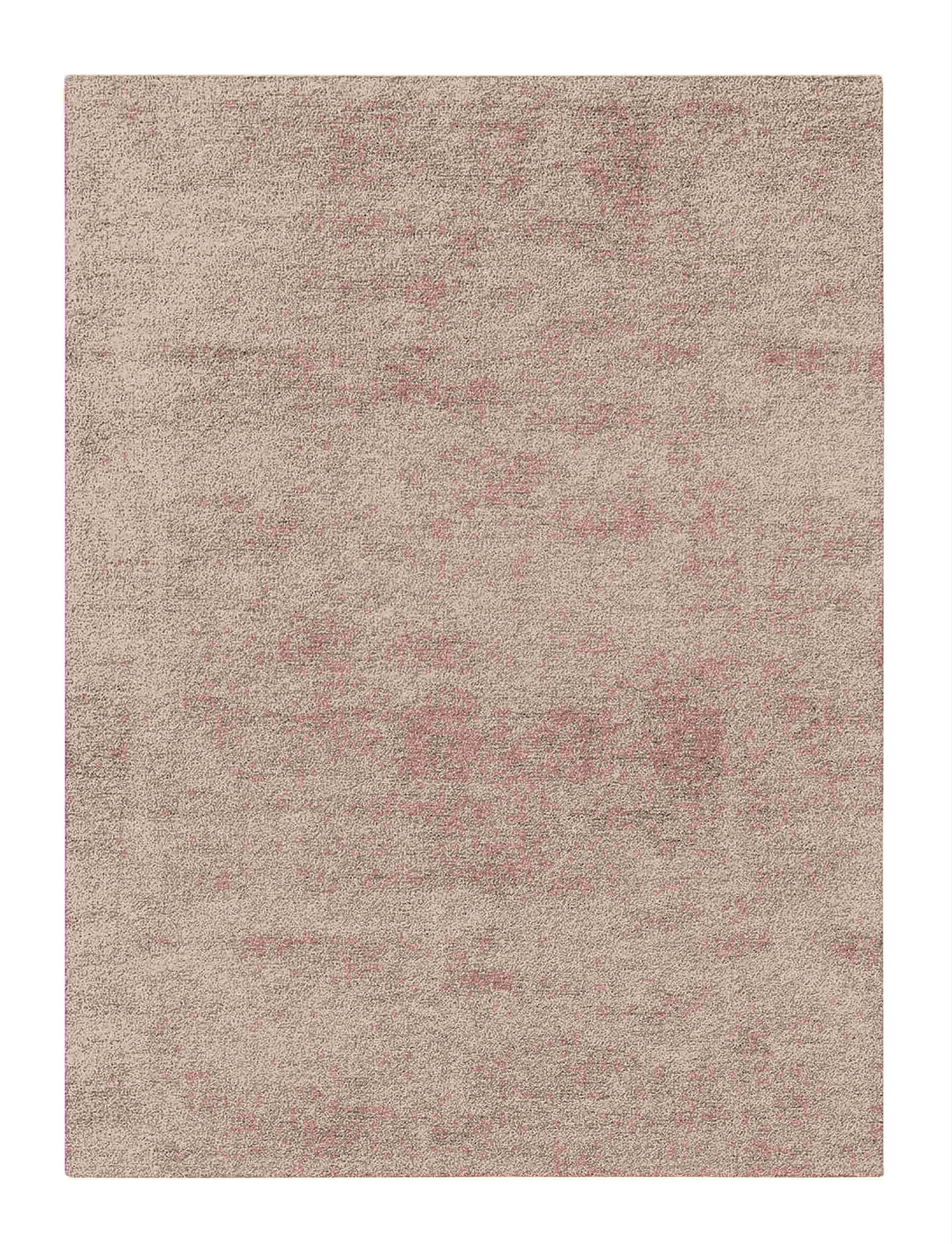 Plain Rug - Simple Blend of Wool and Viscose 2