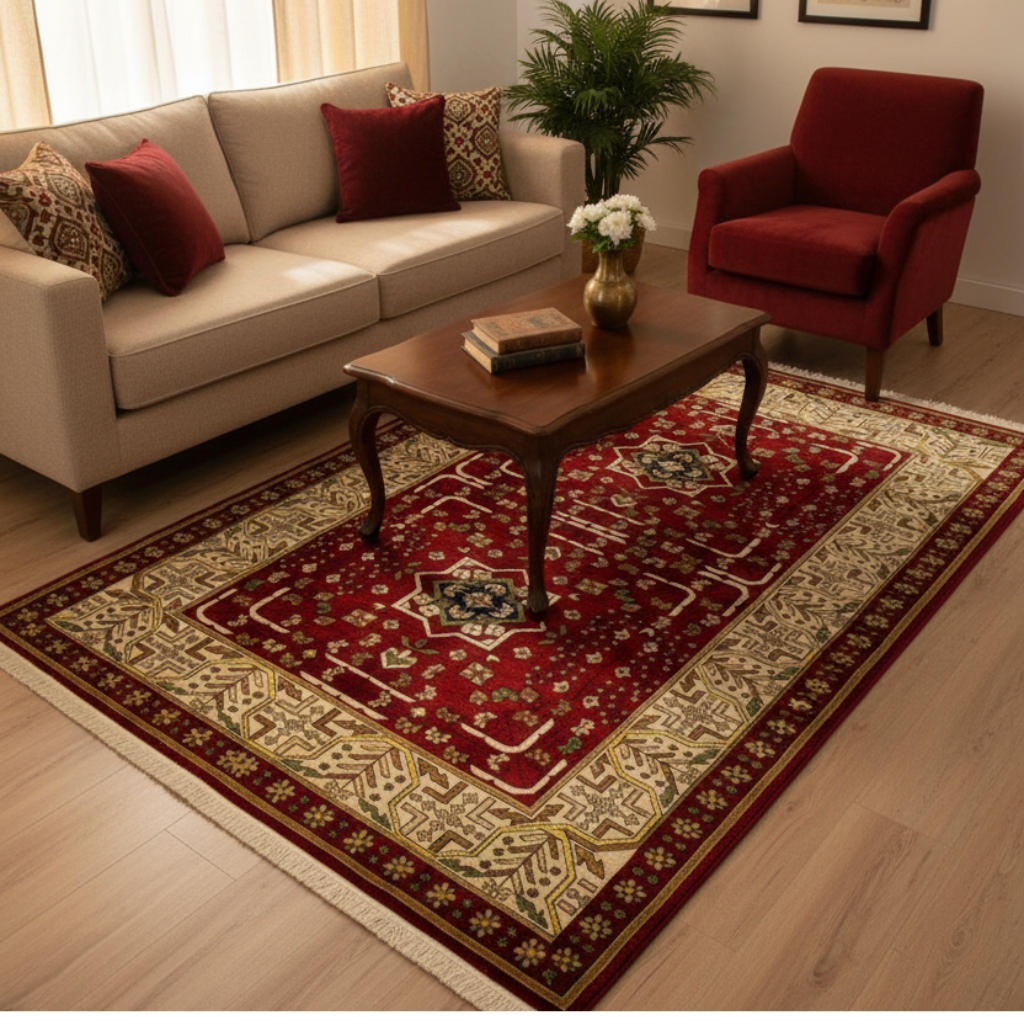 Harmony Pakistani Wool Handmade Rug 1