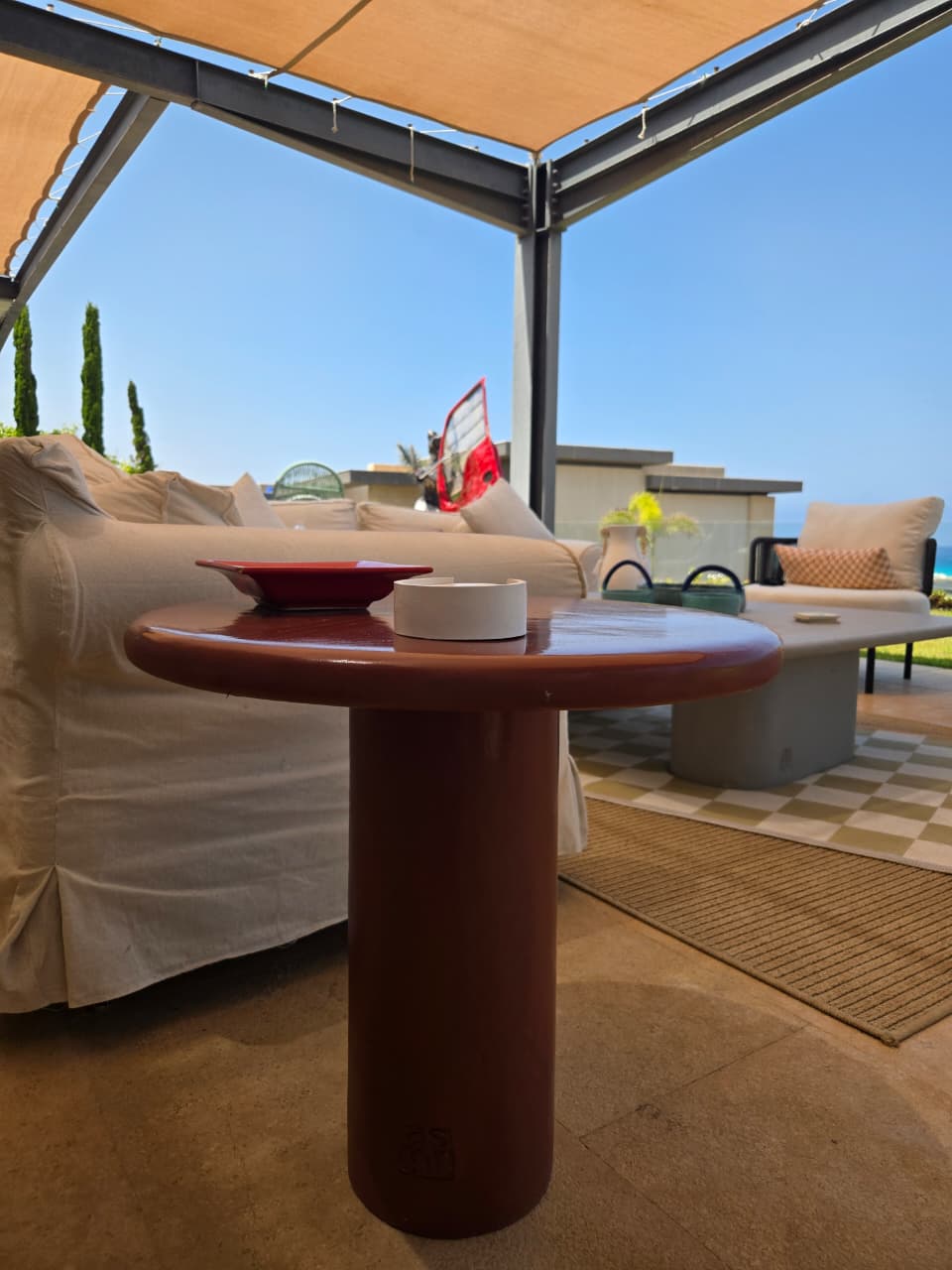 Orbit Concrete Side Table 3