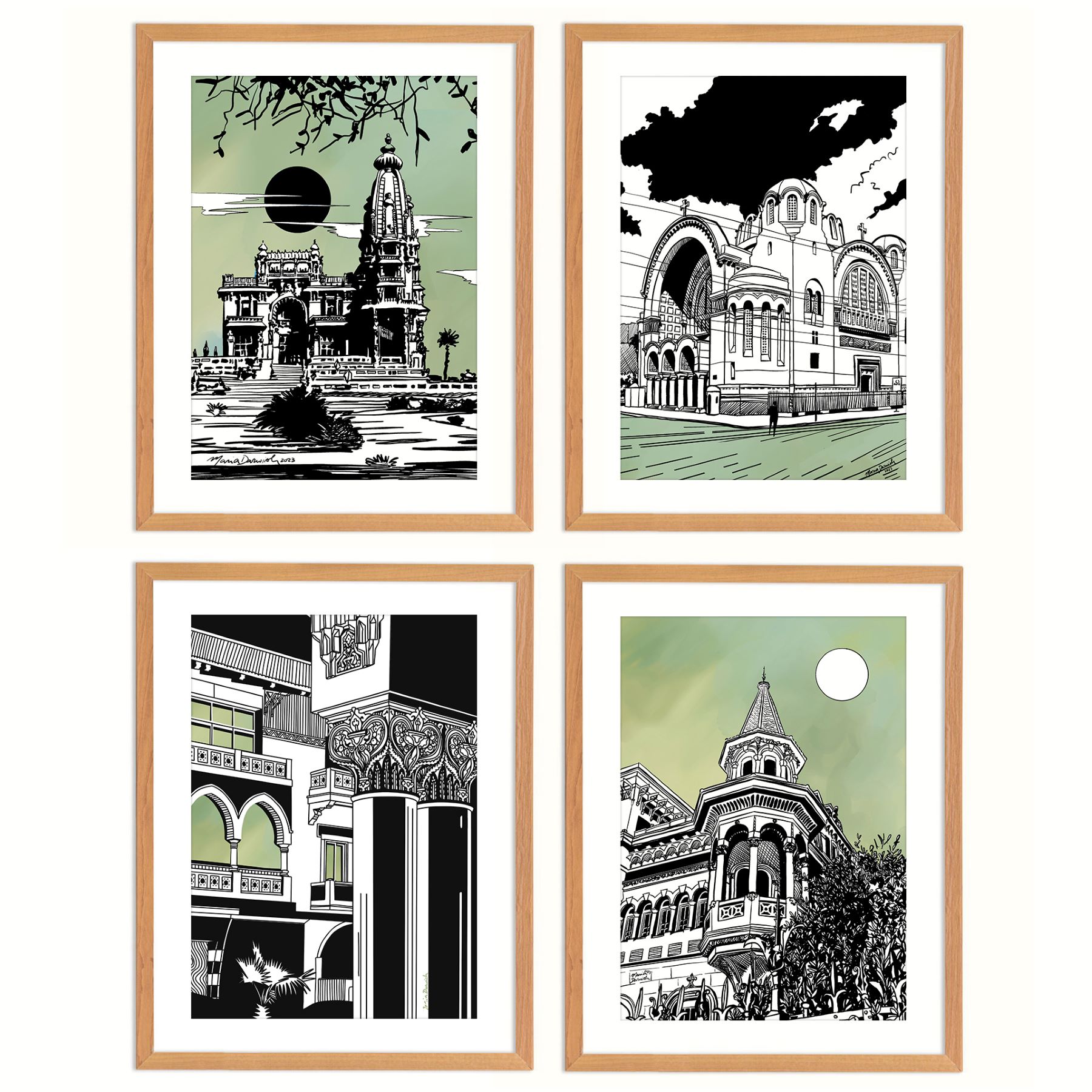 Heliopolis - Set of 4 Artworks 0
