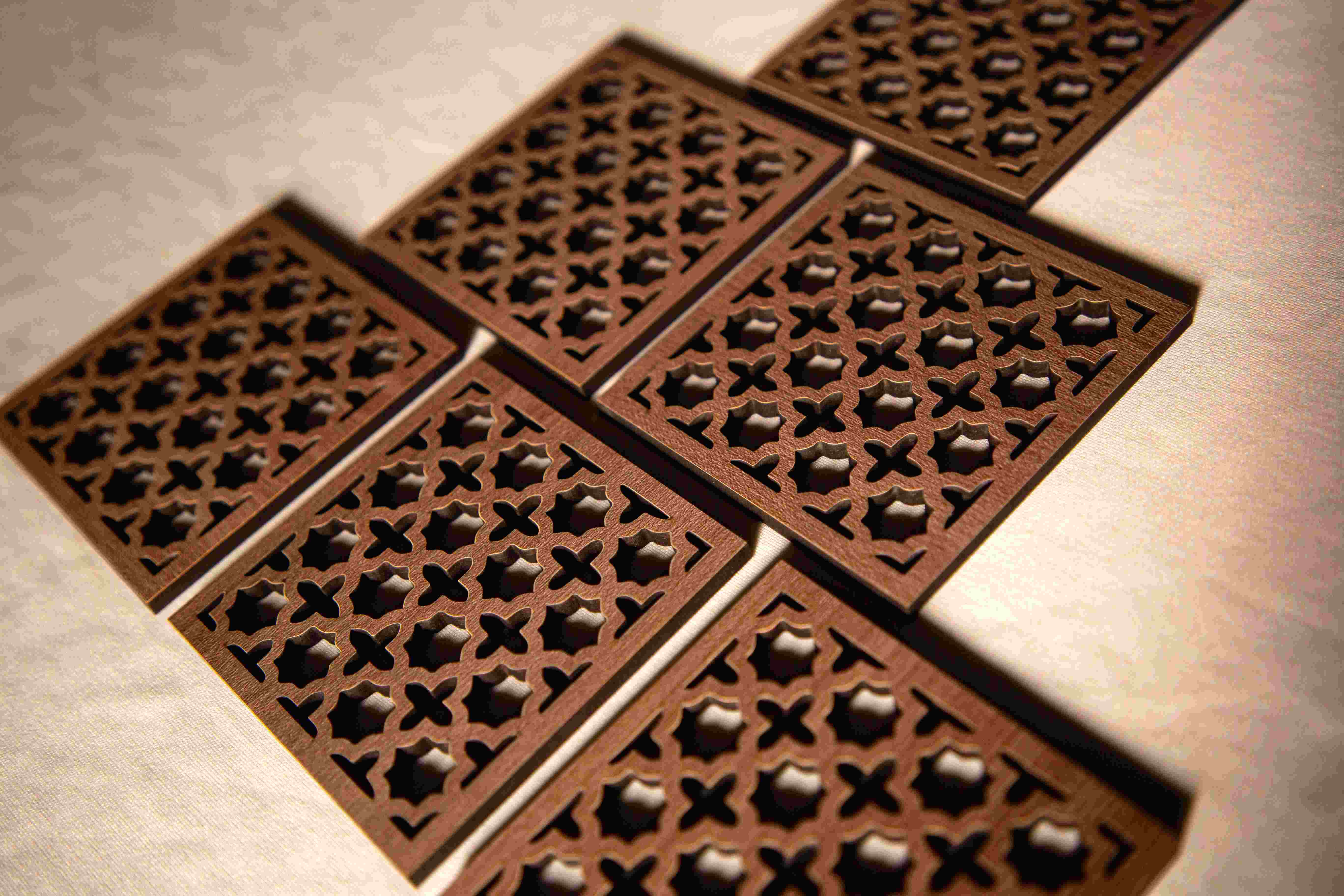 Arabesque Coasters - Set of 6 3