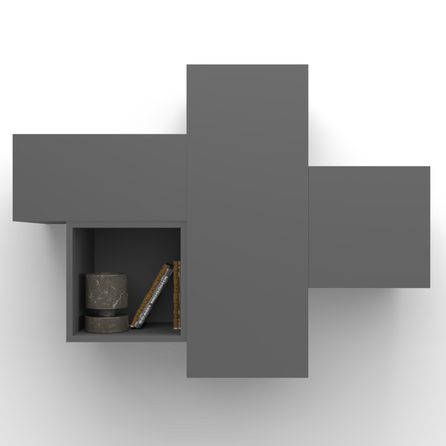 Cube wall unit 1