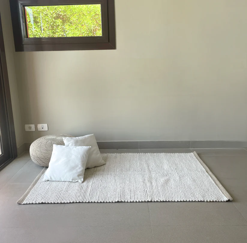 Morelia Handwoven Jute & Cotton Rug 3