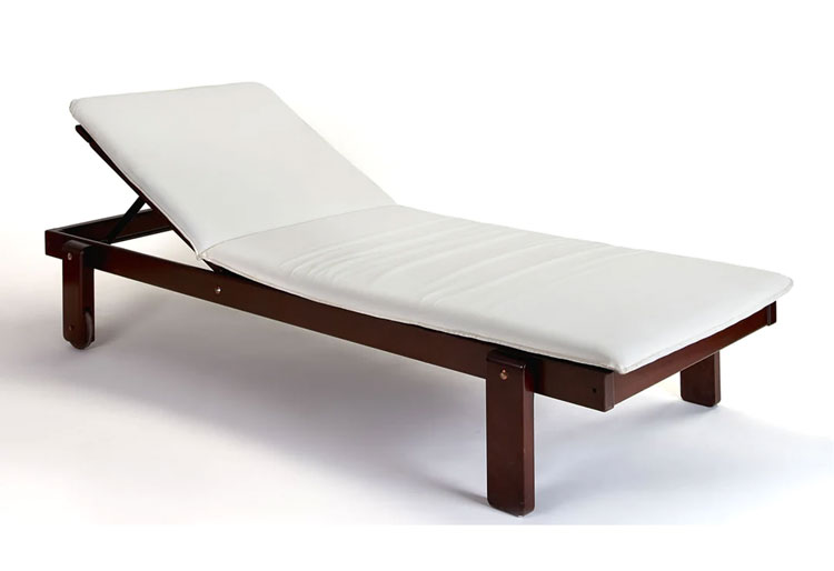 Classic Chaise Longue with Mat 10 cm 0