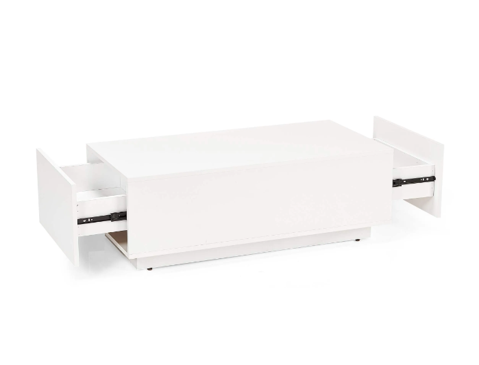 Block White Coffee Table 0