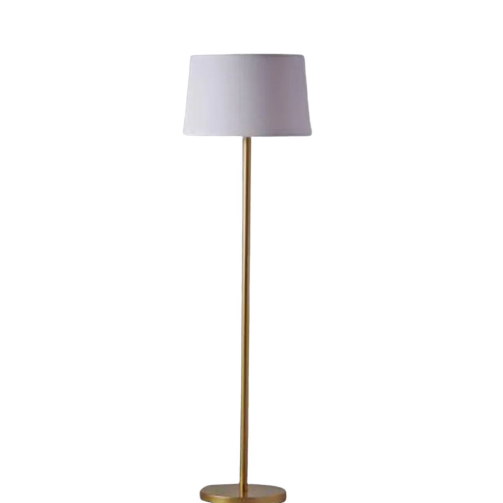Ashley Floor Lamp - Gold and White - YLS.YL601 0