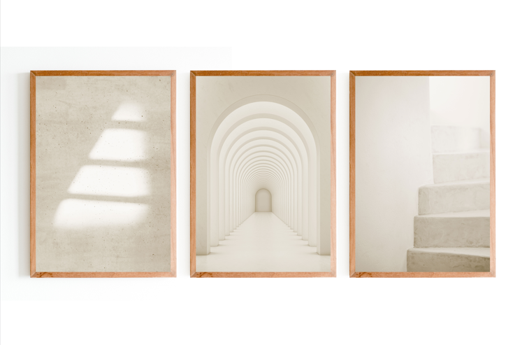 Lifestyle Neutral Wall Art Set 0