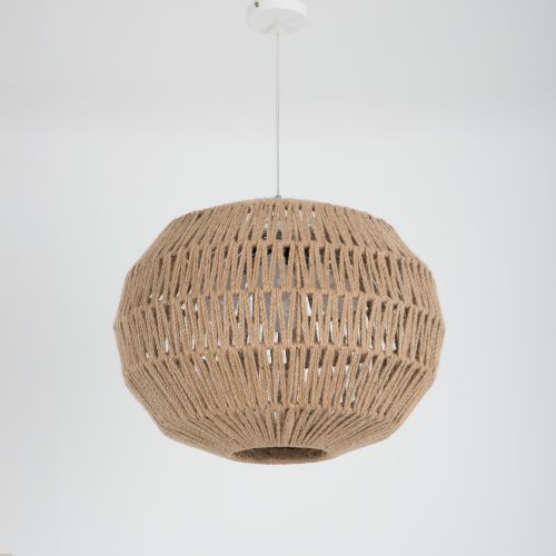 Geometric Jute Pendant Lamp Ce_Bu_002 2
