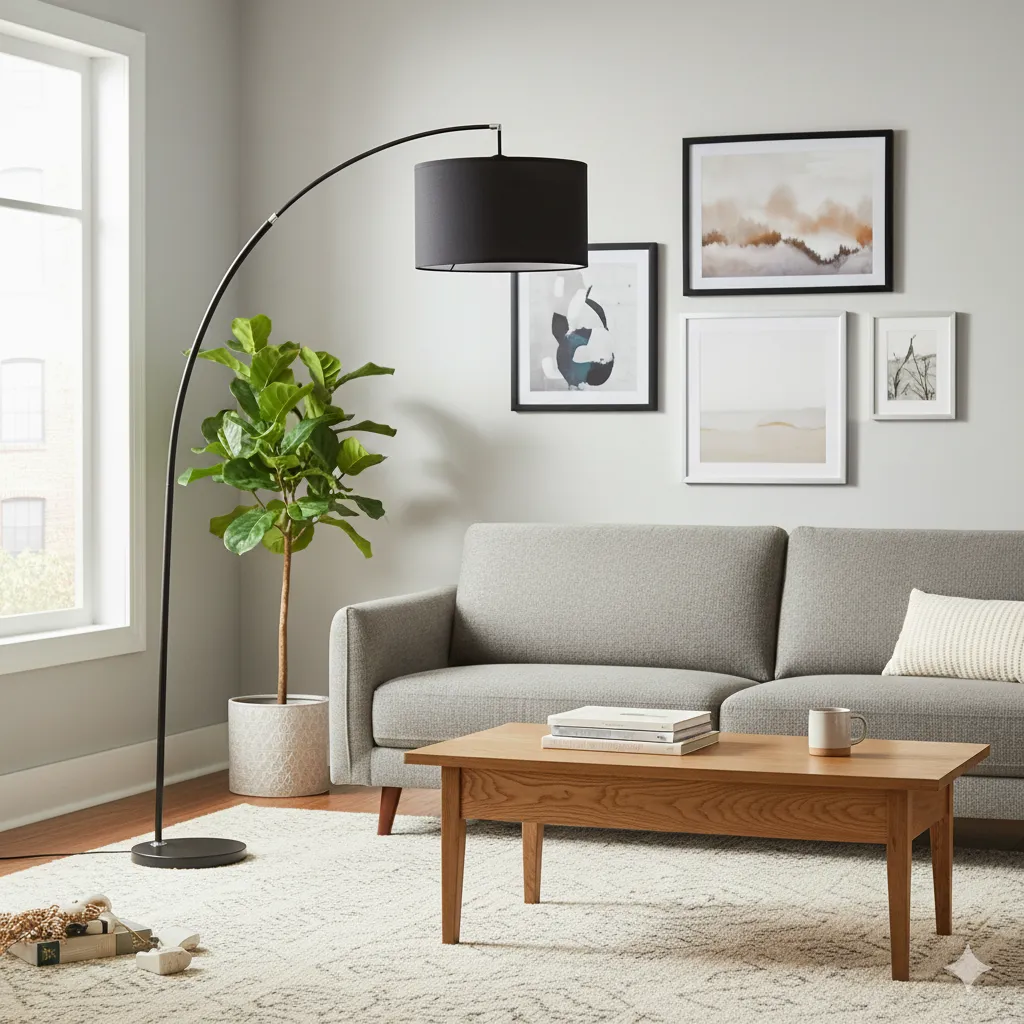 Floor Lamp - Black - YLS.YL250 1