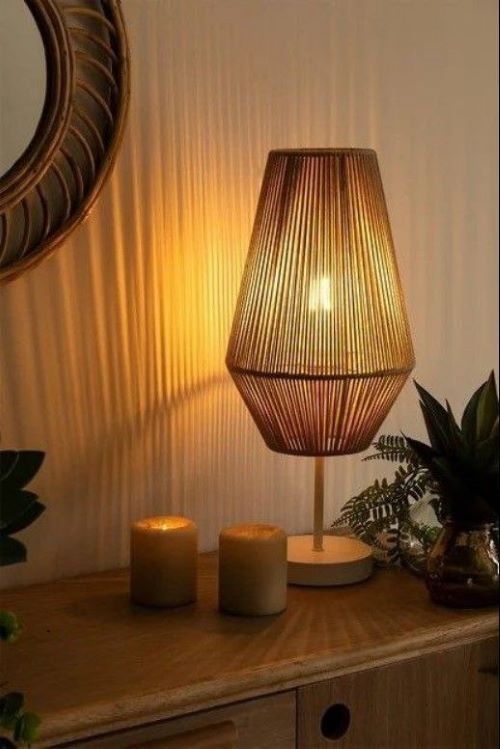 Macramé Table Lamp ARK-tl1 0