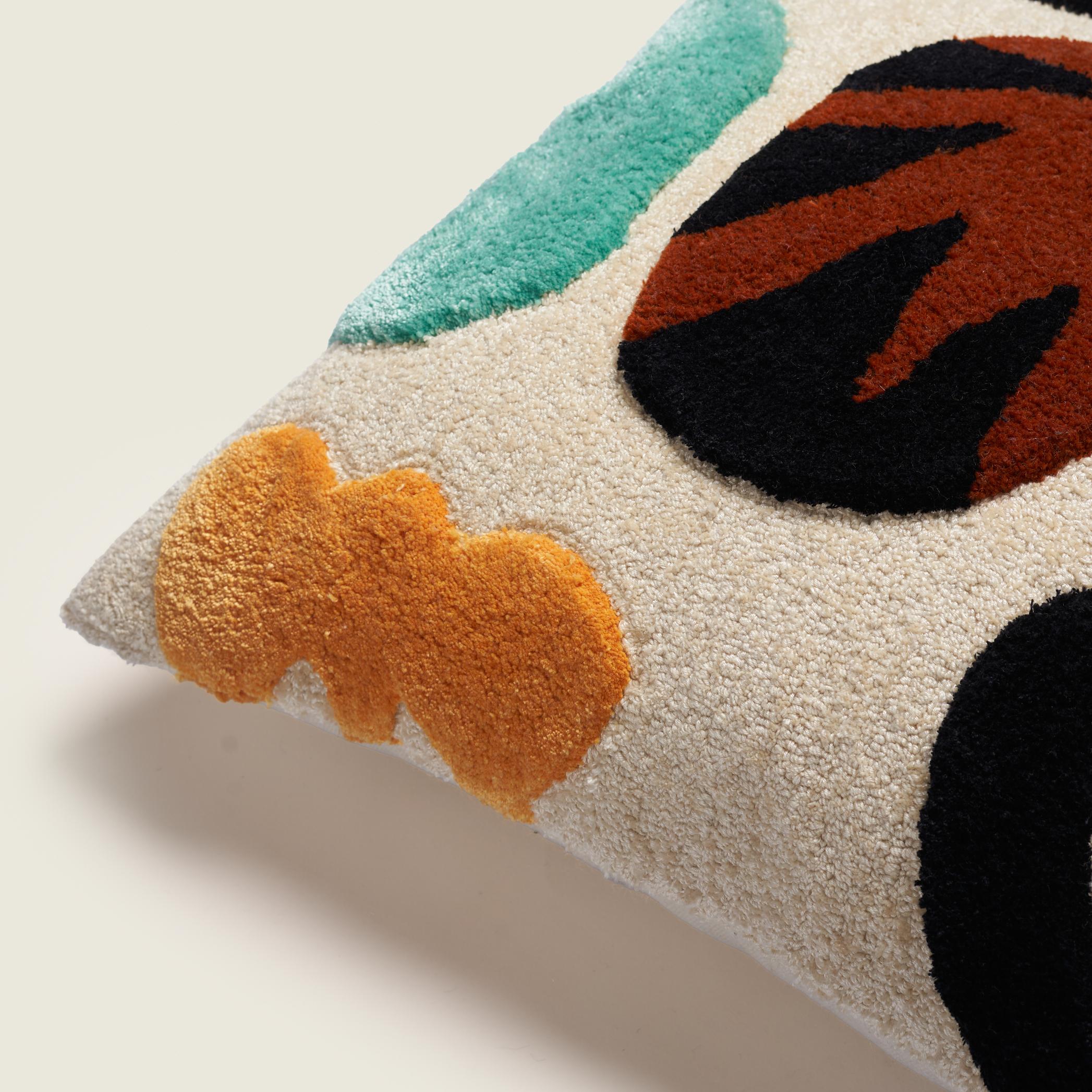 Blocks - Tufted Wool Cushion 1