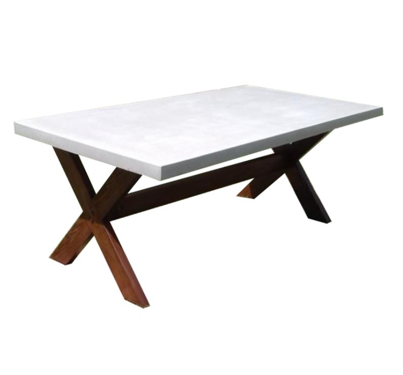 Concrete Top Dining Table 0