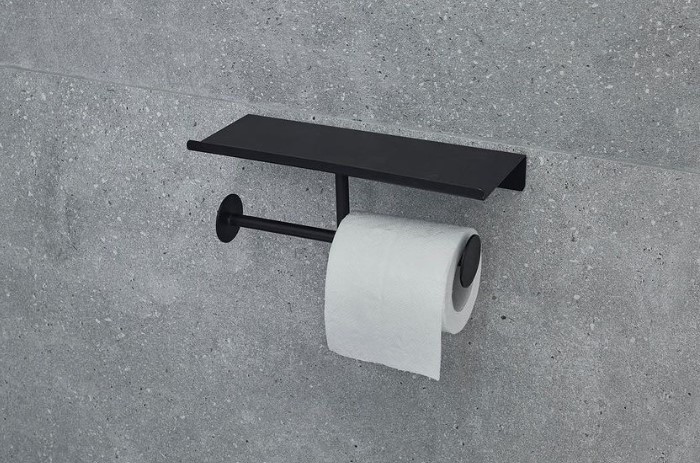Double Toilet Paper Holder 0