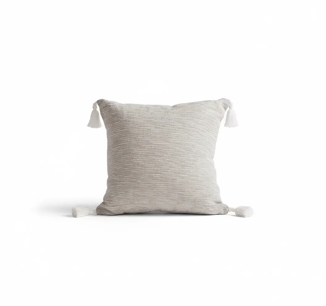 Linen White Akhmim Cushion 0