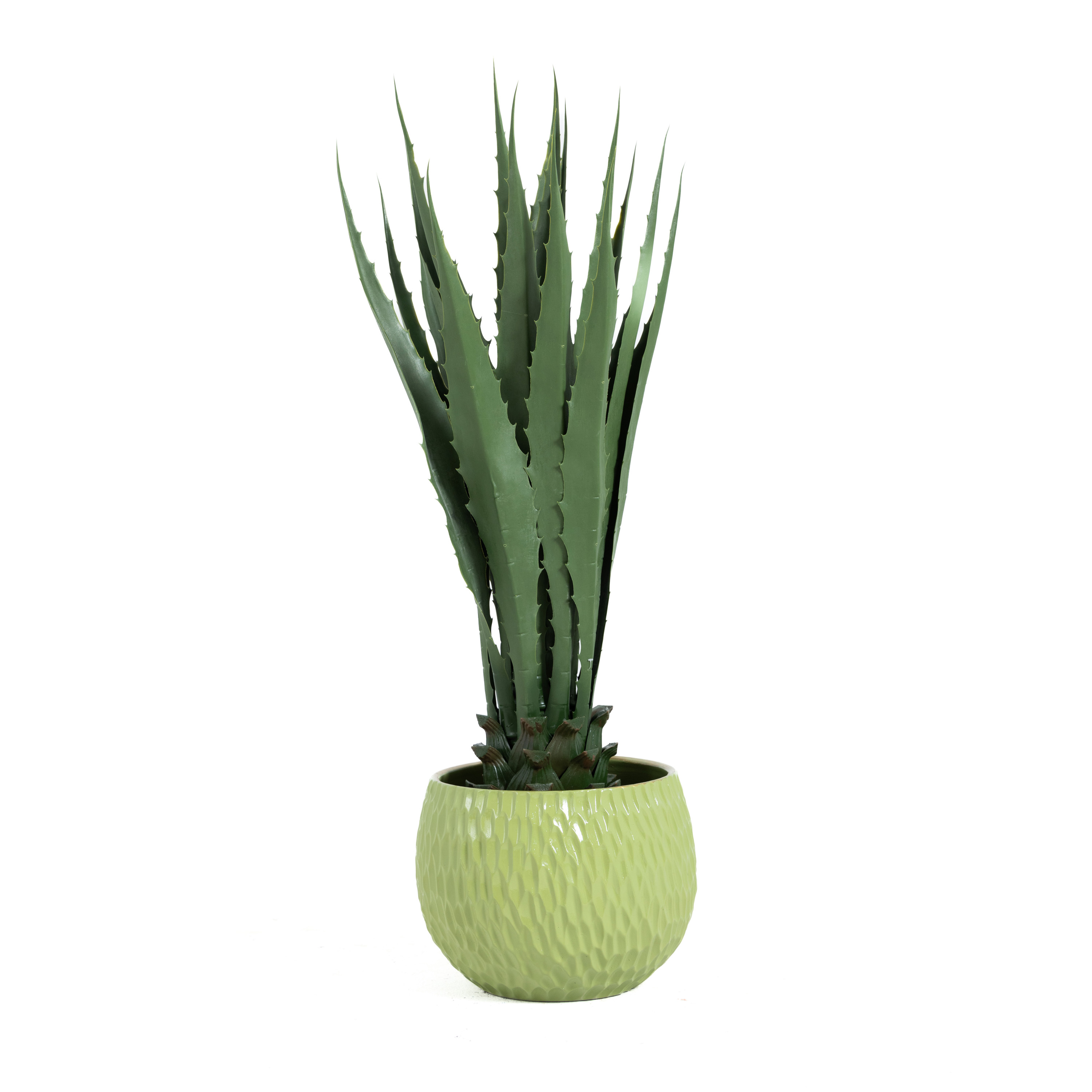 Artificial Green Snake Plant 1
