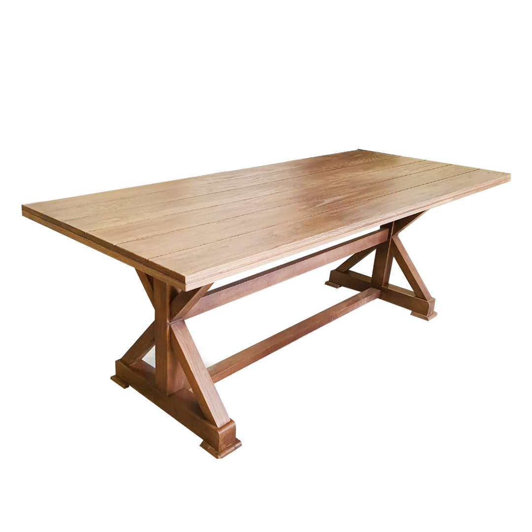 Betty Solid Oak Wooden Dining Table 0