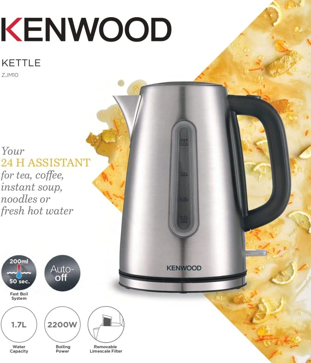 KEME KETTLE ZJM10.000SS BOL KENWOOD METAL INT 1