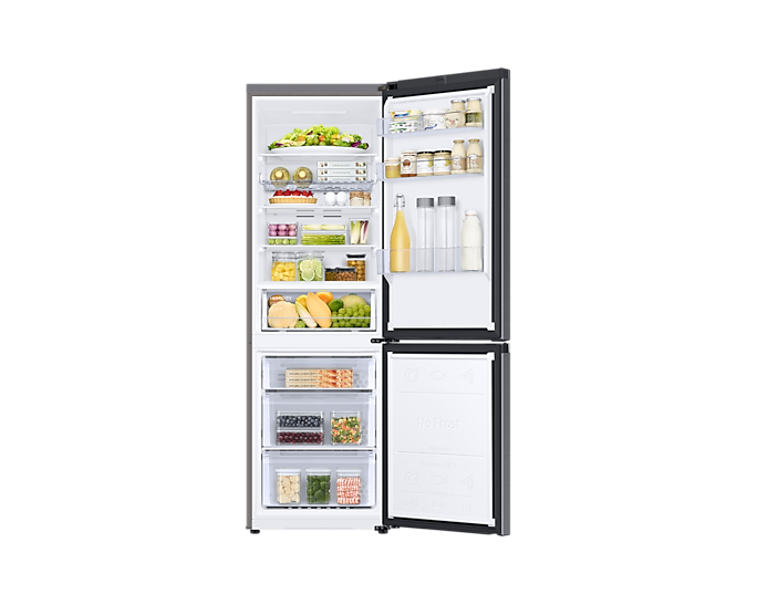 ثلاجة سامسونج، نو فروست، 344 لتر، اسود - RB34T672FB1/MR 0
