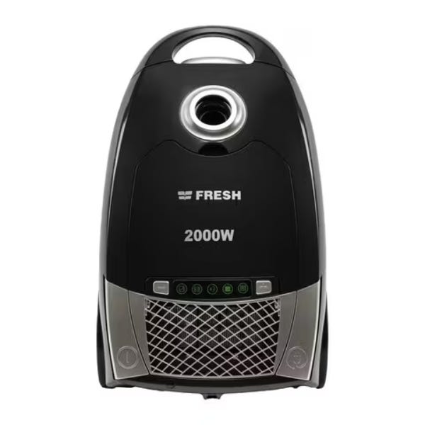 Fresh Magic Canister Vacuum Cleaner, 2000 Watt, Black - 500015732 0