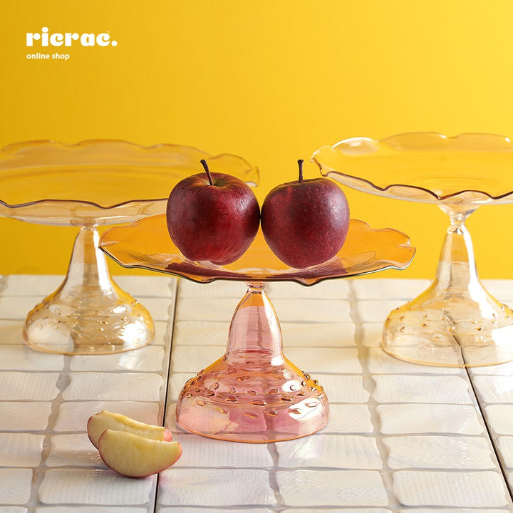 طبق فاكهة زجاج رونكا 0