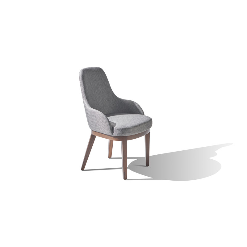 Oliver Dining Armchair - Walnut Veneer Finish 0