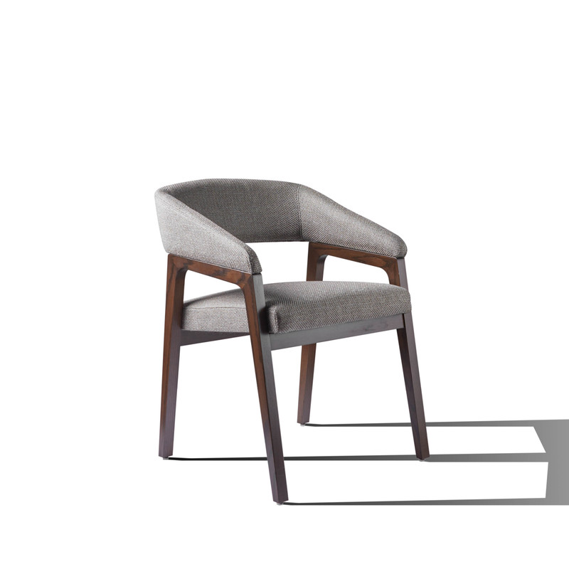 Felix Dining Chair - Walnut Veneer Finish 0