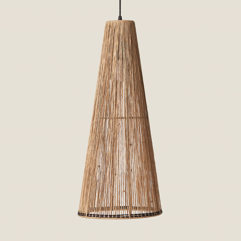 Coil in Beige - Medium Pendant 0