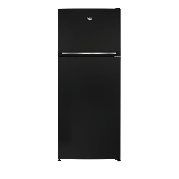 Beko Refrigerator, No Frost, 367 Liter, 2 Doors, Black - RDNE430K12B 0