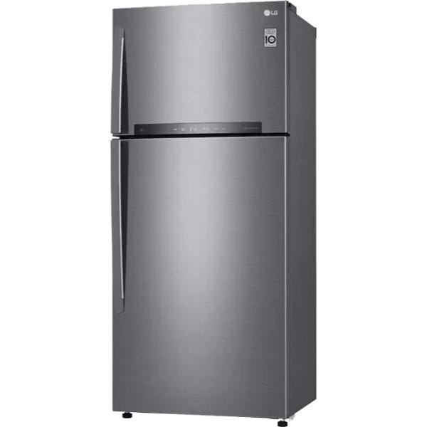 LG Digital No Frost Refrigerator With Inverter Technology, 506 Liters, Silver - GN-H722HFHL 0