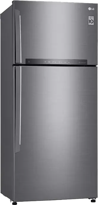 LG Digital No Frost Refrigerator With Inverter Technology, 506 Liters, Silver - GN-H722HFHL 1