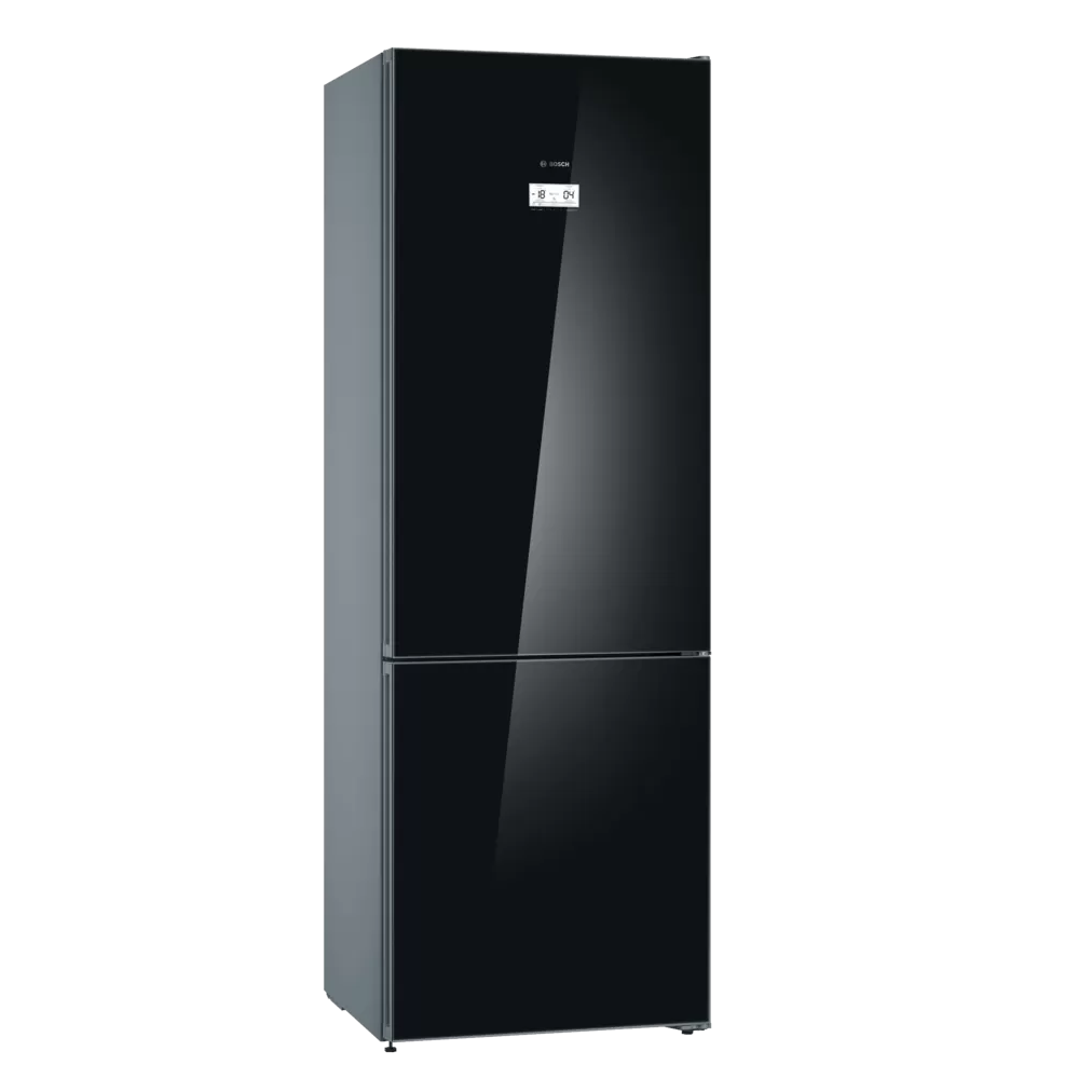 BOSCH Series 6 Digital No Frost Refrigerator, 435 Liter, Black - KGN49LB30U 0