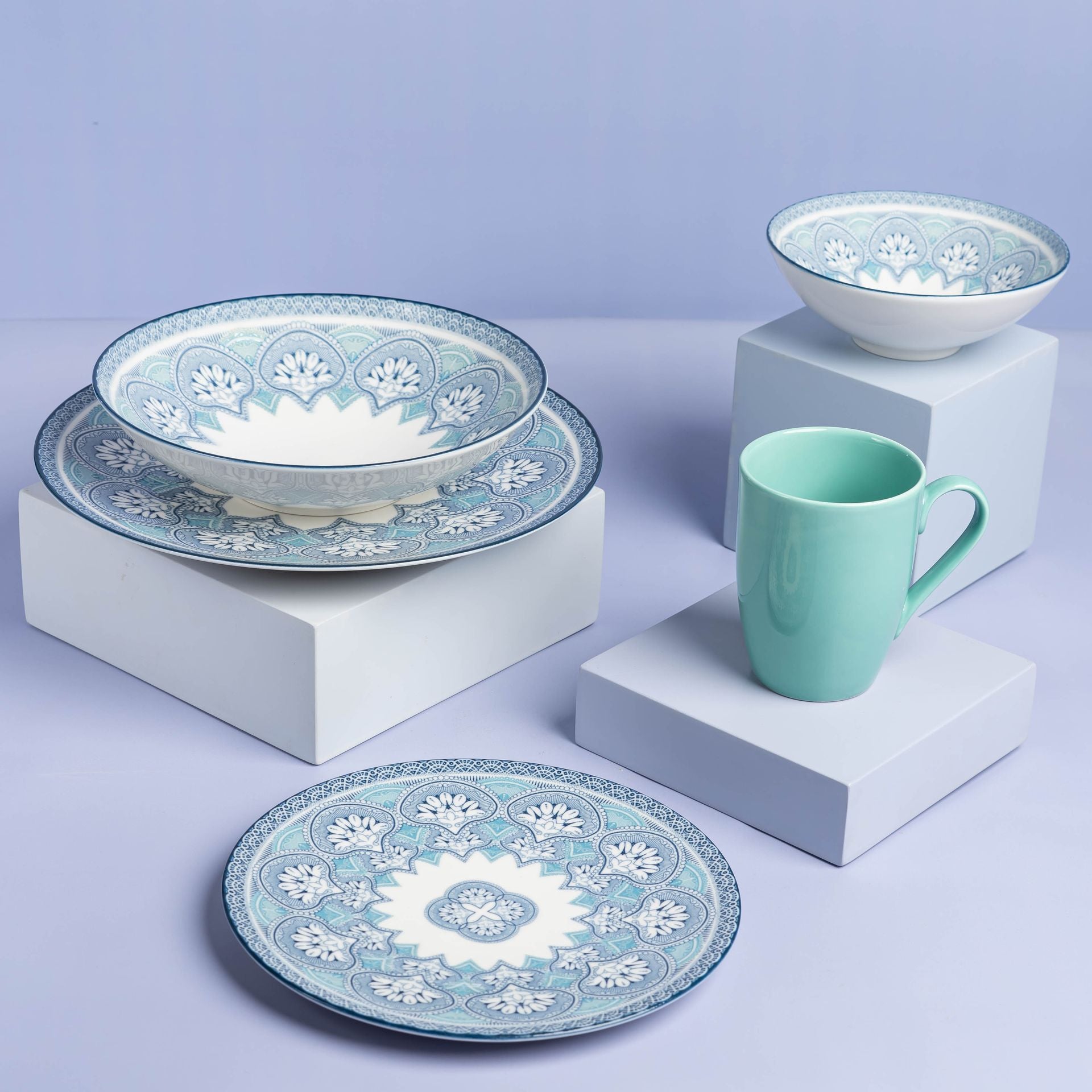 Azura Porcelain Dinner Set 0