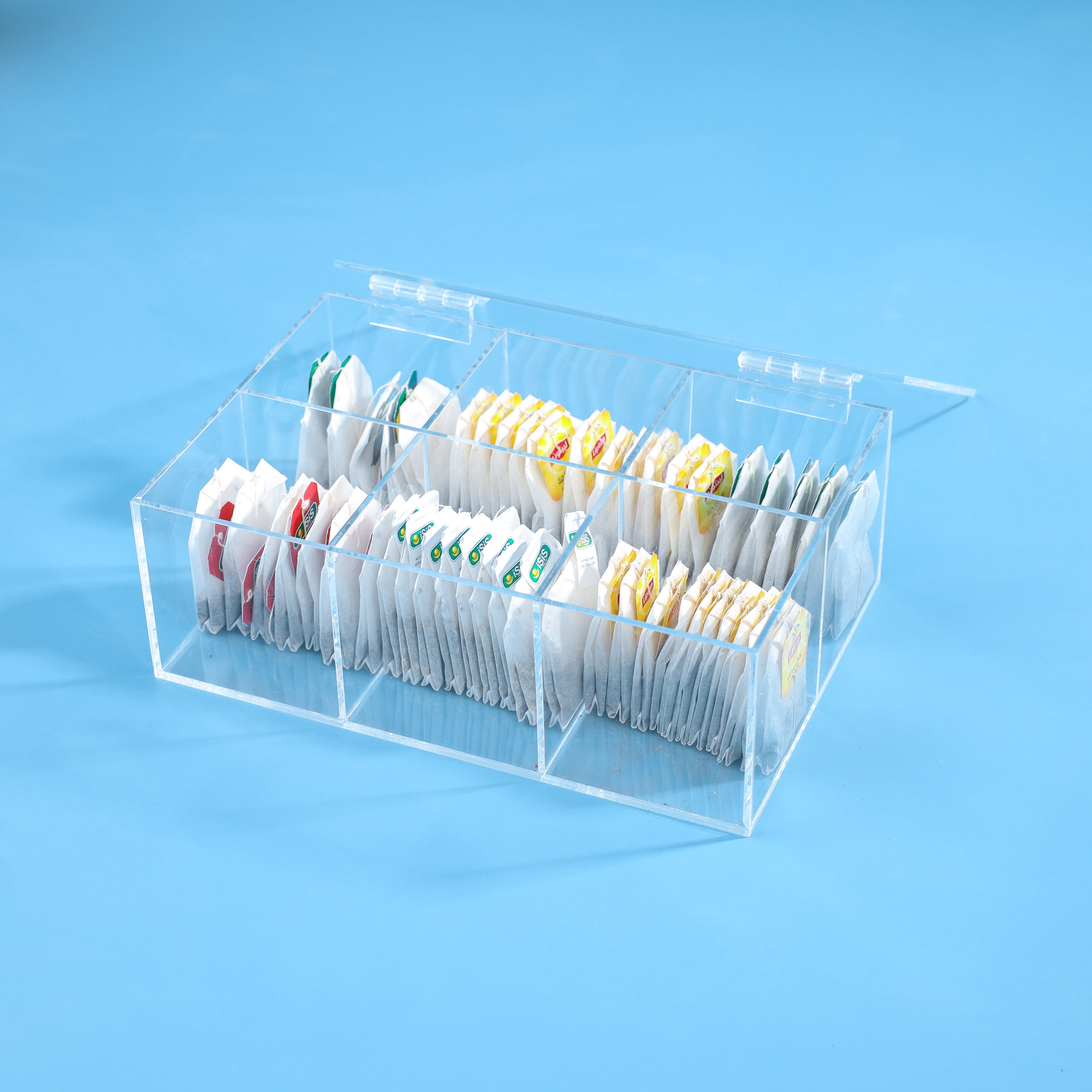 Acrylic Tea Packs Container image