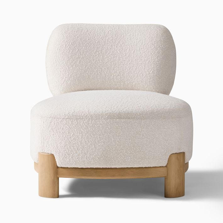 Rogov Chair-Hippo229 With Natural Wood Base 0