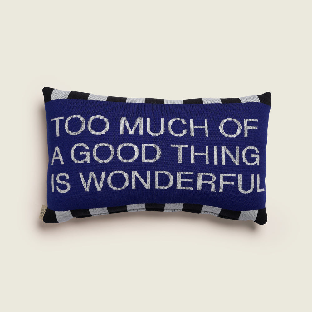 Good Thing - Knitted Cushion 0