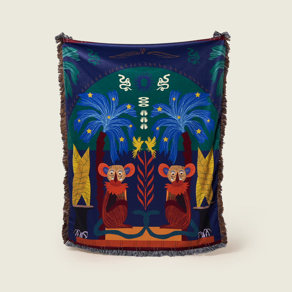 Allibi - Velvet Throw 0