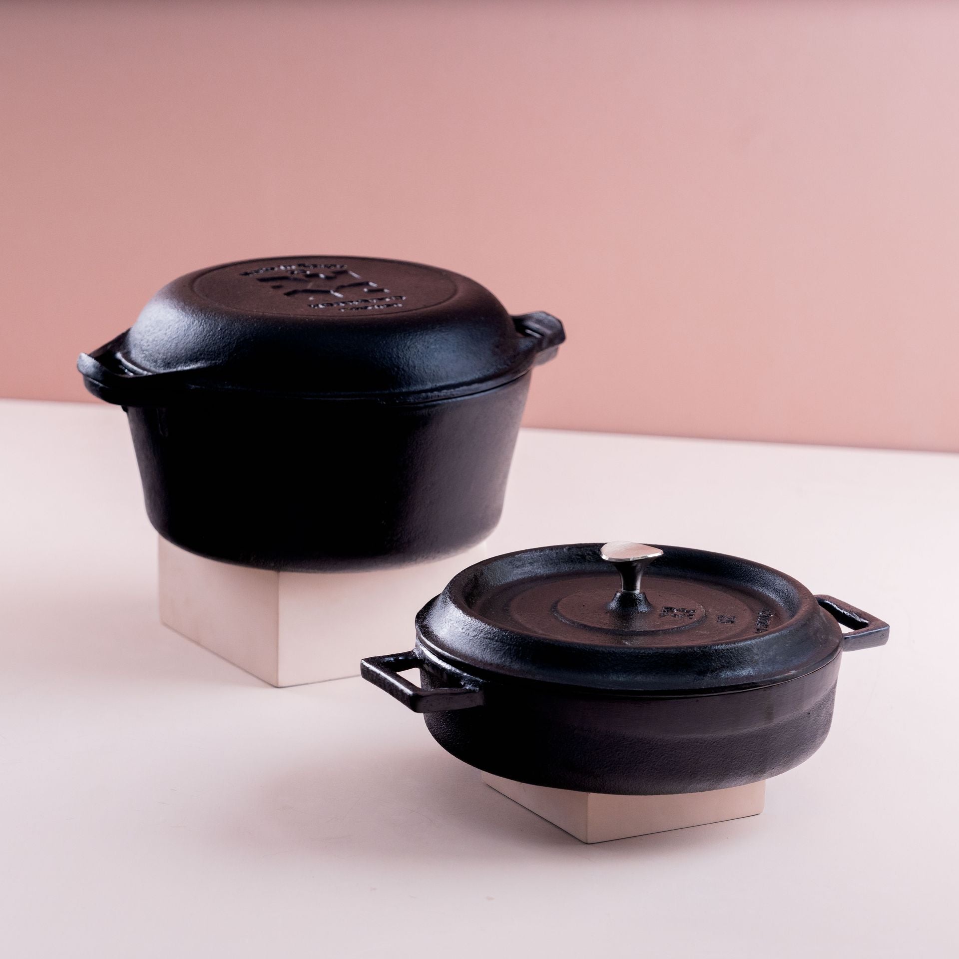 Cast Iron Dutch oven Duo Set 0