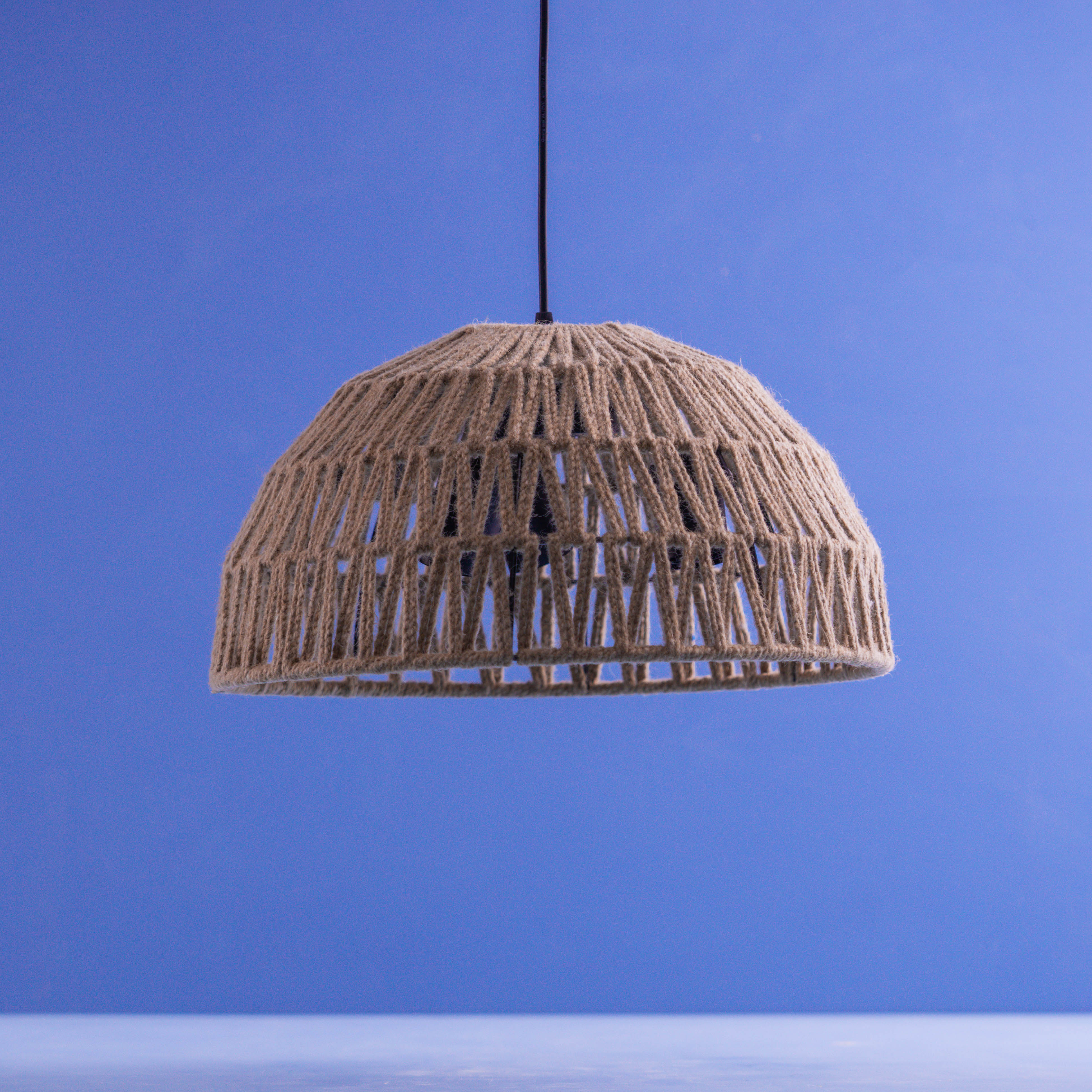 Boho Basket Ceiling Lamp 0