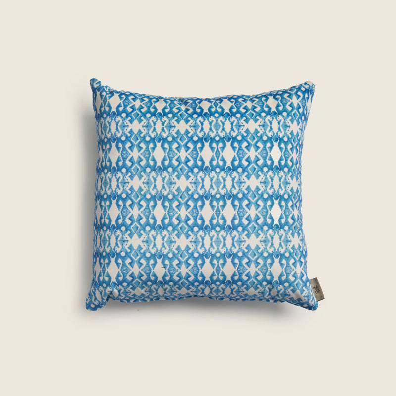 Blue Shine -  Velvet Fabric Cushion 0